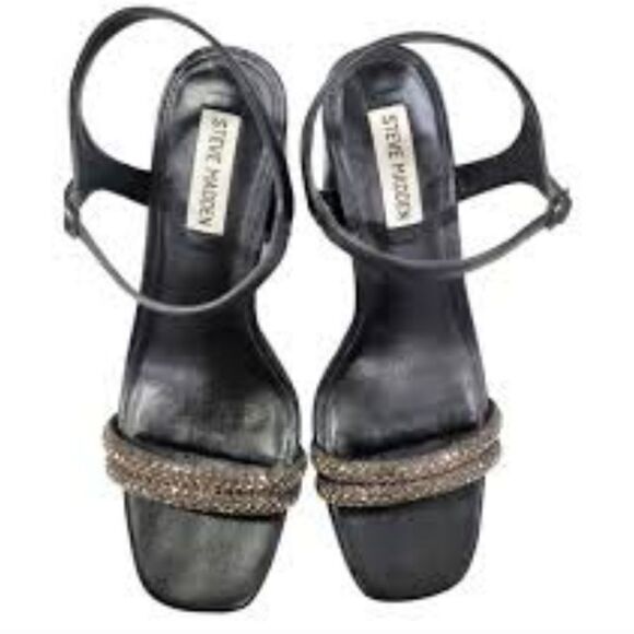 BRAND NEW STEVE MADDEN DOUBLE STRAP OPEN TOE WOMEN"S SANDAL - Picture 1 of 16